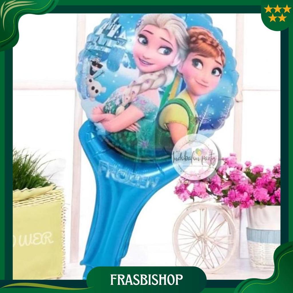 Balon Foil Pentungan Frozen / Balon Tongkat  Karakter Frozen Ibp Promo