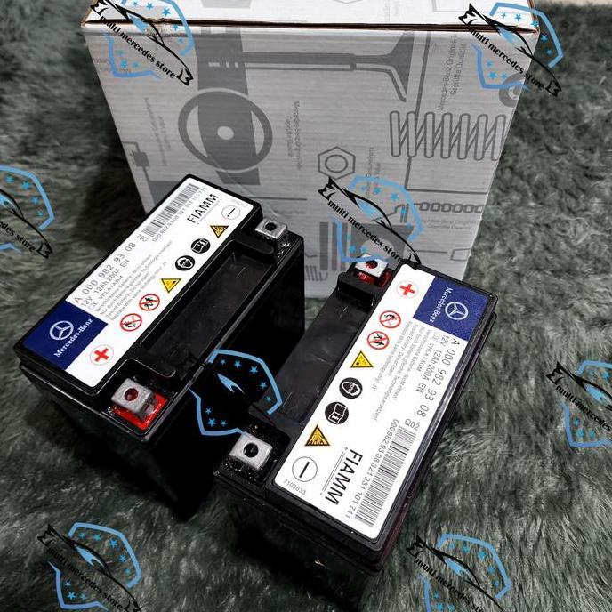 Bnr Aki Stater Aki Aux Battery Mercedes Benz W166 W221 W212 W211 Original