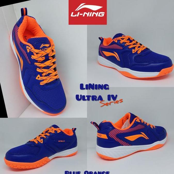 NEW Sepatu Badminton Tenis Meja LiNing ULTRA IV Series (Original)
