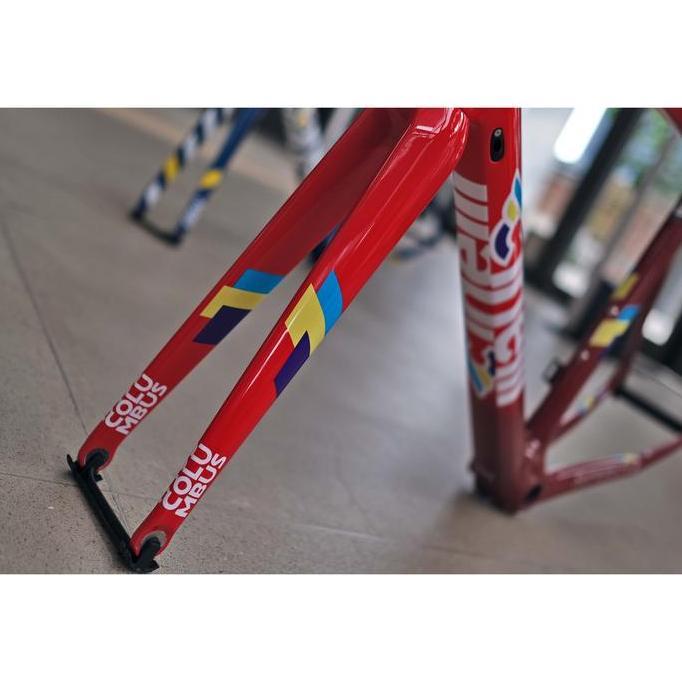 Promo Cinelli Superstar Carbon Road Frameset - Red Hot COD