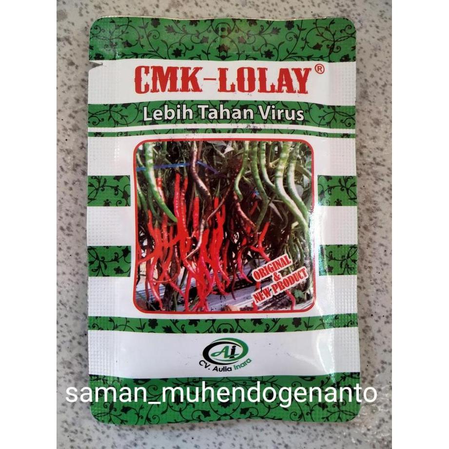 Terlaris Benih Cabe Merah Keriting Lolay 10 Gram - Cmk Lolay - Bibit Cabai Kriting Lolay Lolai