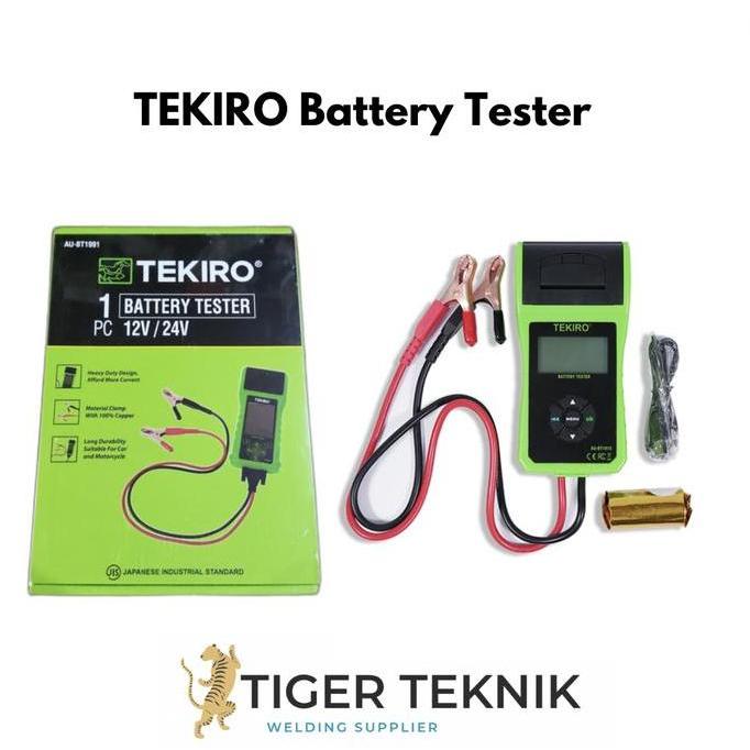 Bnr Tekiro - Alat Tes Aki 7 - 30 Vdc / Tester Aki / Battery Tester