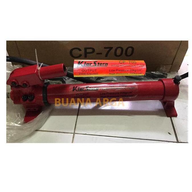 Limited, Pompa Busbar Hydraulic Hidrolik Hand Pump Cp-700 Klarstern Manual