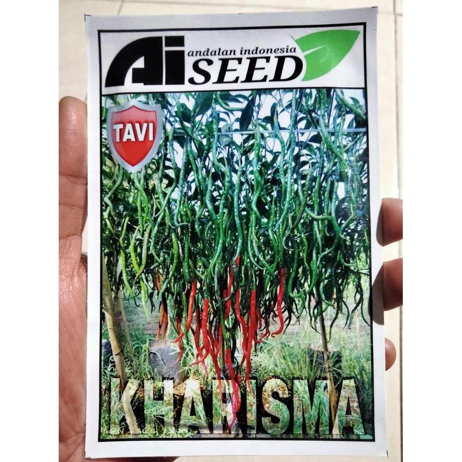 Terlaris Benih Cabe Merah Keriting Kharisma 10 Gram - Bibit Cabe Kharisma - Cabai Cmk Kharisma Karis