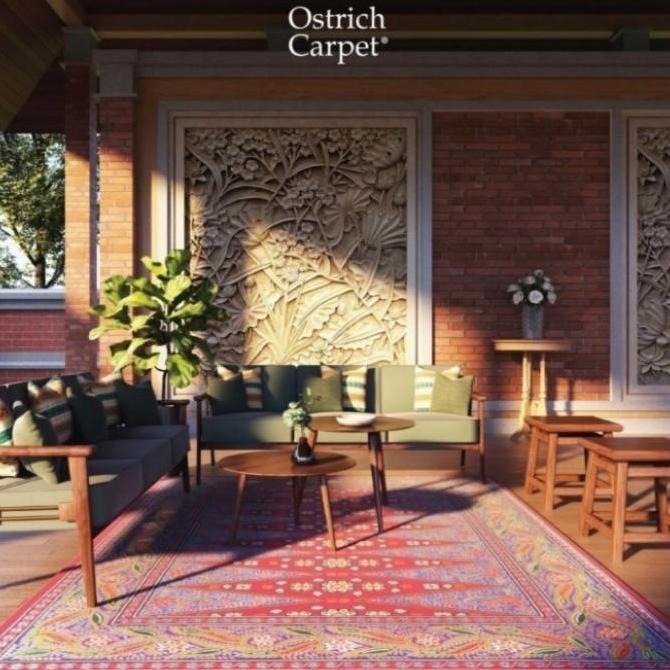 Karpet Permadani Tikar OSTRICH VARSA Turki Turkey Tebal Ekspor Dubai