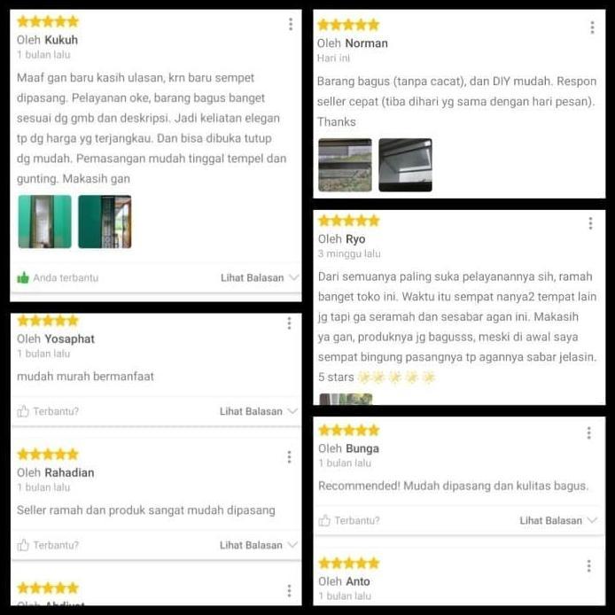 KAMUX Lebar 80 Kawat Nyamuk Magnet DIY Kasa Nyamuk Magnet