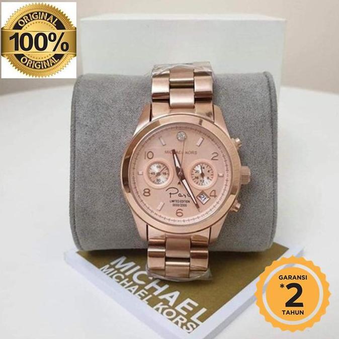 Ready Jam Tangan MK5716 Paris Rosegold 38mm original