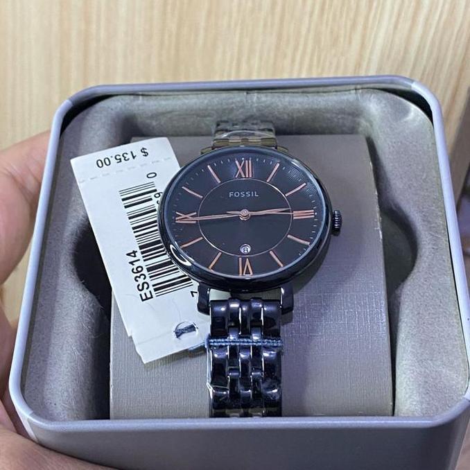 Ready [ ORIGINAL ] Es3614 Jacqueline Black 36mm Fullset Tinbox