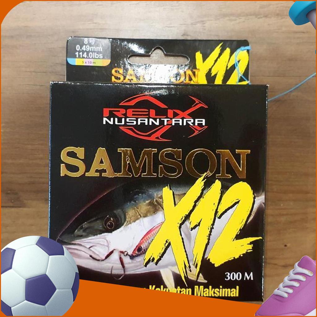 Senar Pe Samson X12 300M Pe.8 Relix Nusantara
