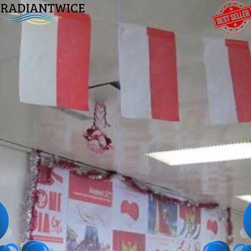 COD Bunting Flag Bendera Plastik TBL B. Dekorasi agustusan. Hiasan agustusan. Dekorasi kantor. Bende