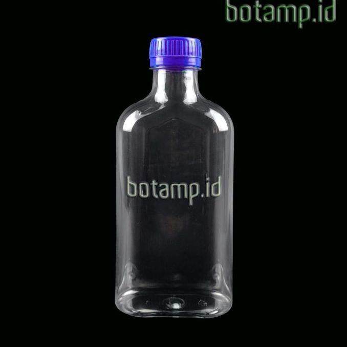 Pabrik Produksi Botol Plastik Madu Gepeng 300ml Bening