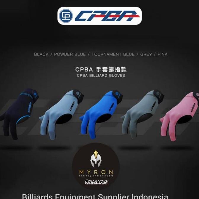 CPBA Glove~Sarung Tangan Billiard CPBA
