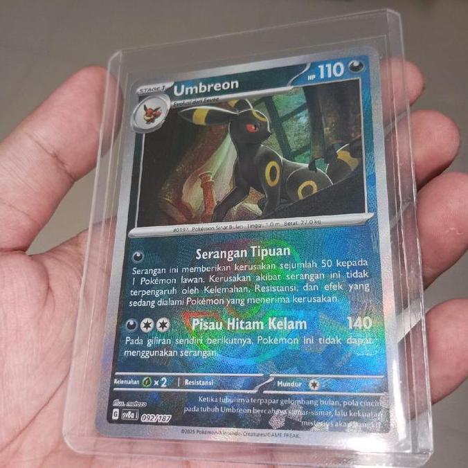 Umbreon Masterball sv8a Festival Terastal Indonesia pokemon tcg