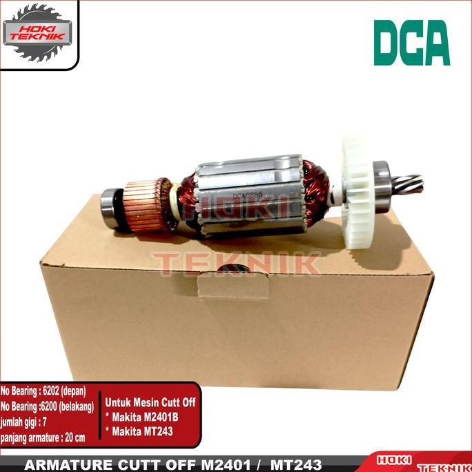 Armature Maktec MT 243 Angker Maktec MT243 Rotor dinamo Maktec MT 243