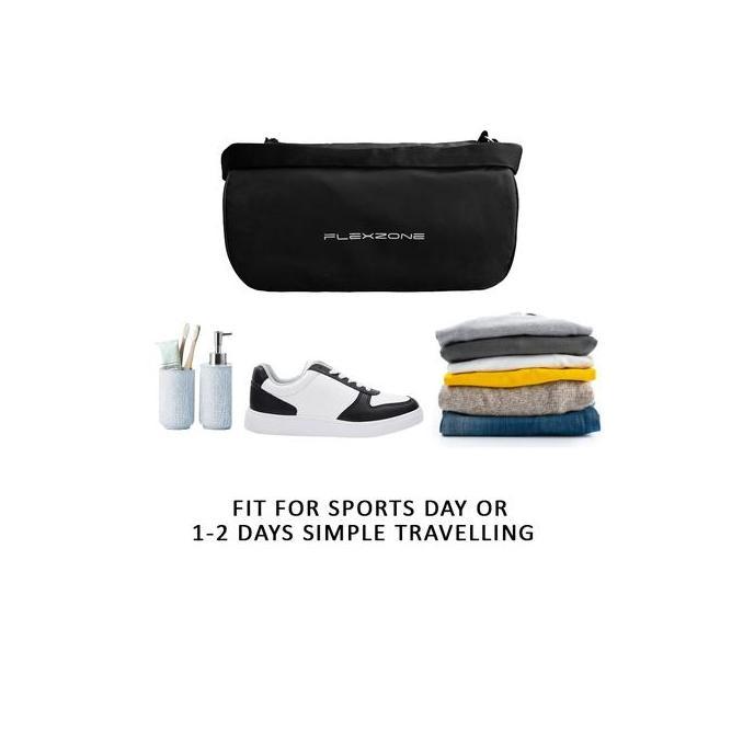 Tokomasedi_ - Flexzone Mini Gymbag Tas Olahraga Kecil Badminton & Gym Portable