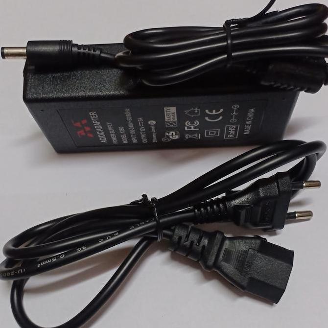 ADAPTOR AC 12V 5A CCTV DVR SPRAYER AIR POMPA ANGIN DC 12 VOLT 5 AMPERE