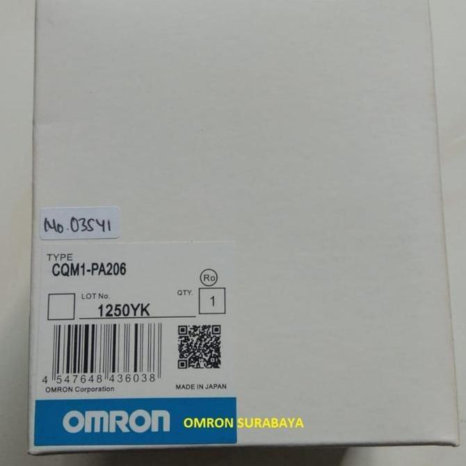 Update PLC OMRON CQM1-PA206 CQM1 PA206 ORIGINAL omron-sur99 Murah