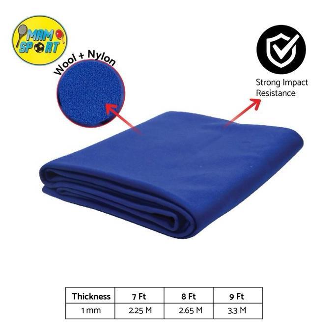 Laken Billiard Karpet Meja Billiard 9 Feet
