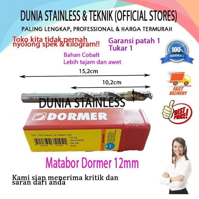 Mata Bor Dormer 12mm Cobalt