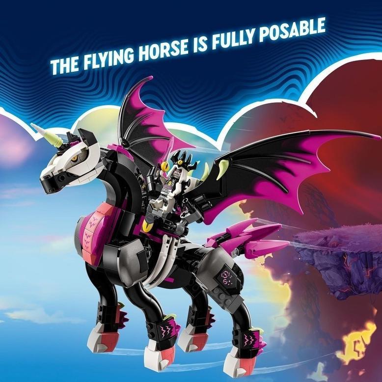 NEW STOCK  LEGO DREAMZzz 71457 Pegasus Flying Horse Building Toy Set (482 Pieces) Mainan Balok (8 Ta