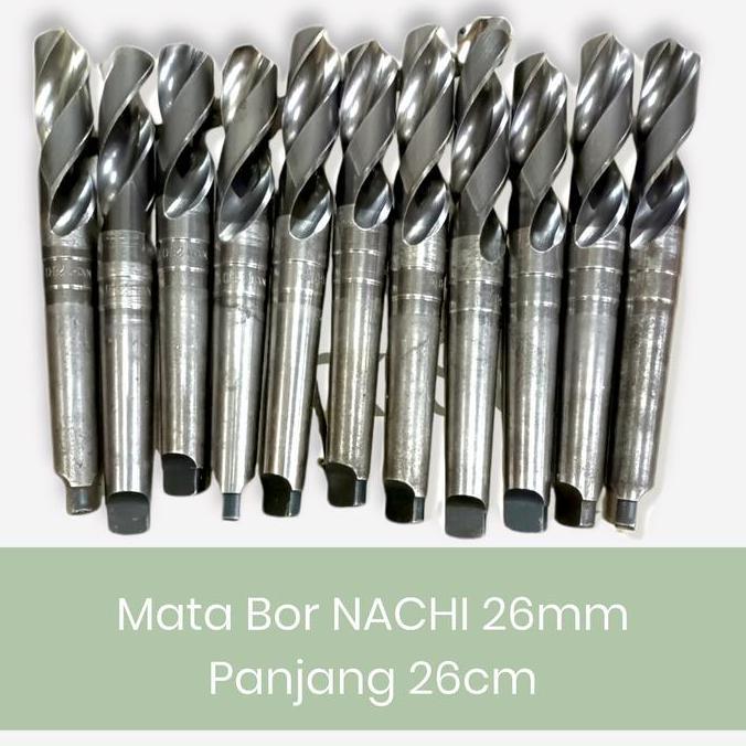 mata bor nachi 26mm taper bekas