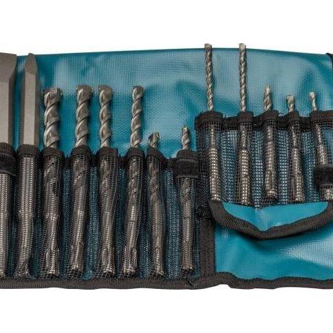mata bor sds plus set + chisel dan bullpoint / makita D-70895