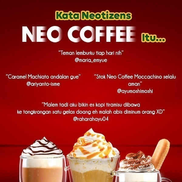 Neo Coffee Kopi Instan Moccachino Pack 20 gr isi 6 + 3 pcs x3 - Gambar 3