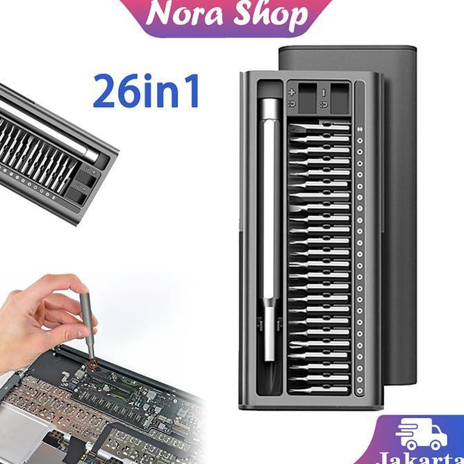 Obeng Elektrik Mini Obeng Laptop Obeng Set Multifungsi Obeng Set Kecil Screwdriver Set