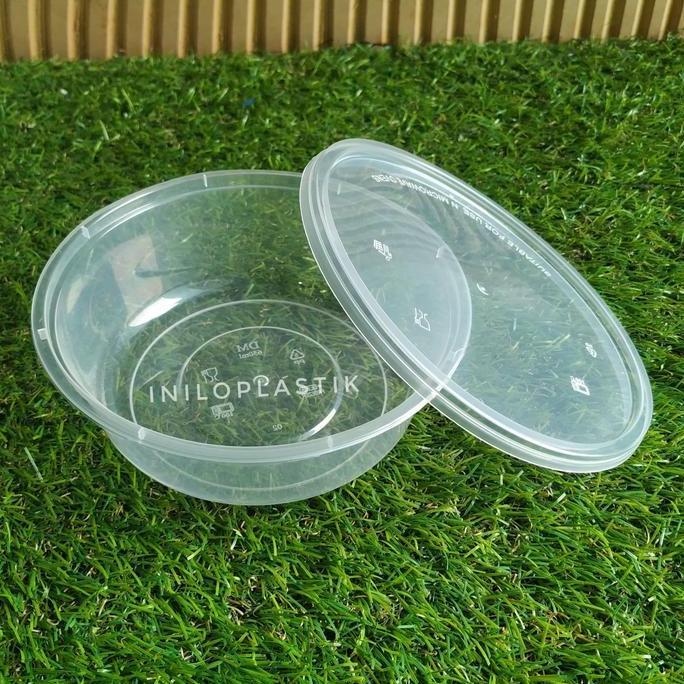 Thinwall DM 650ml Round Bowl / Thinwall Bulat Food Container 650 ml RB - 25pcs