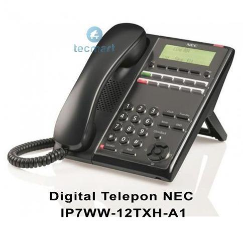 Grosir Telepon Digital Nec Ip7Ww-12Txh-A1 Pabx Nec Sl2100 / Sl1000 - Hitam