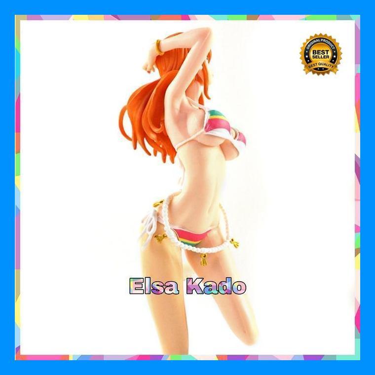 (Termurah) Nami One Piece Figure Bikini Seksi Beautyful Swimsuit Bestseller