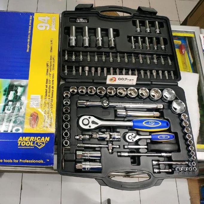 Promo Kunci Sok Set 94 Pcs American Tool Cod