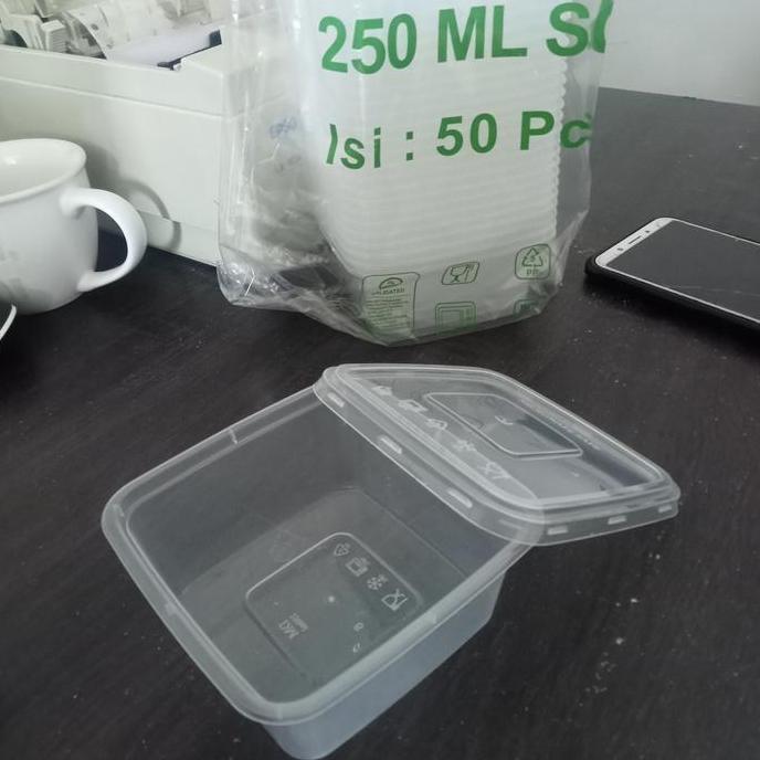 Thinwall Kotak 250 ml / Thinwall DM SQ 250 Square