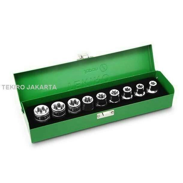 Mata Sok Bintang Set 9 Pcs Tekiro ' Kunci Sok Belimbing Set Tekiro