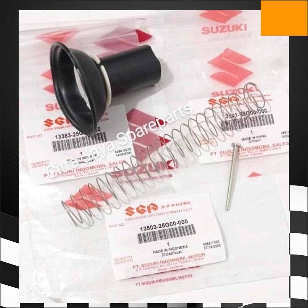 Vakum Karbu Motor Satria Fu 150 Asli Original Sgp 13501-25G00-000/13503-25G00-000/13383-25G20-000 Me