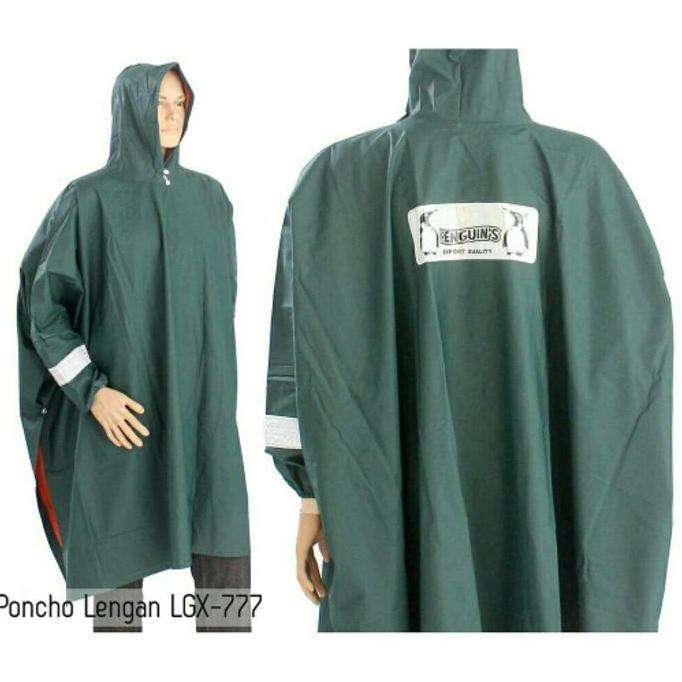 Jas Hujan Ponco Kelelawar Merek Penguin's/Penguin LGX-777 ORIGINAL
