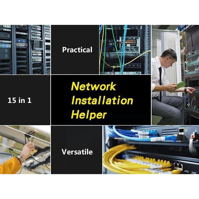 Promo Peralatan Instalasi Jaringan Pro'Skit Pk-4013 15 In 1 Original Cod