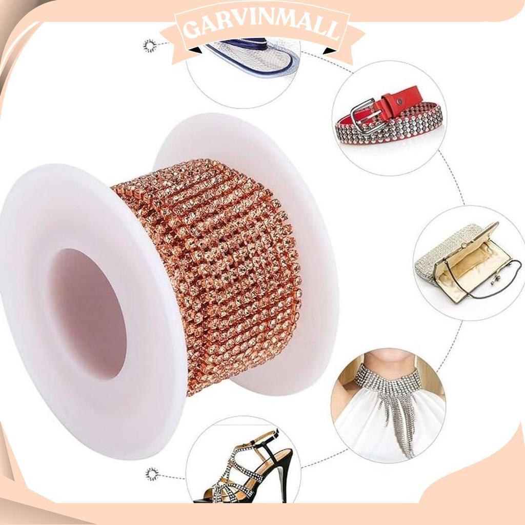 Drill Chain Diamond 1 Yard 91Cm / Diamond Chain String Per Yard / Diamond String Diamond Cangkang Ma