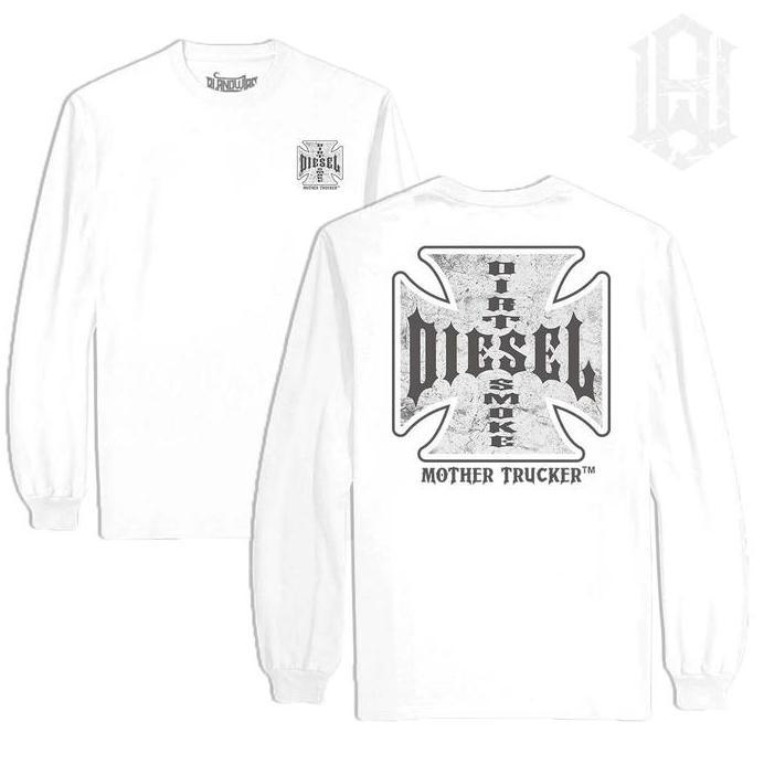 Kaos Pria Offroad 4x4 WD Long Sleeve Blandwire Mother Trucker murah