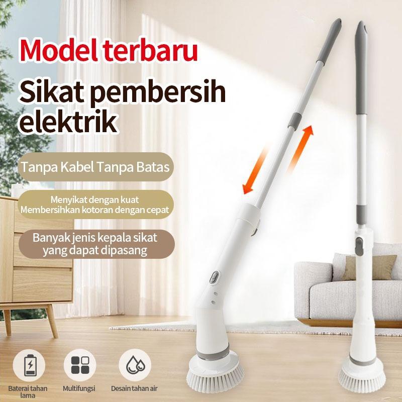 Handheld Electric Spin Scrubber Sikat Wc / Sikat Pembersih Elektrik / Elektrik Spin Scrubber Sikat /