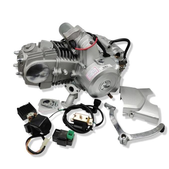 Terlaris Engine - Mesin 125Cc 4Tak Maju - Mundur 3+1 Semi Otomatis | Atv - Mini Jeep - Buggy - Gokar