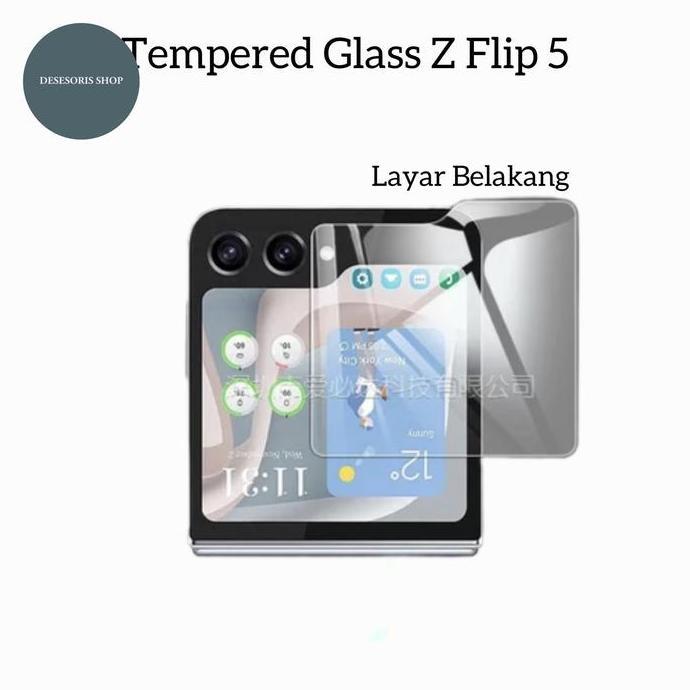 TERBARU - Tempered glass Samsung Galaxy Z Flip 5 Screen protector Z Flip 5