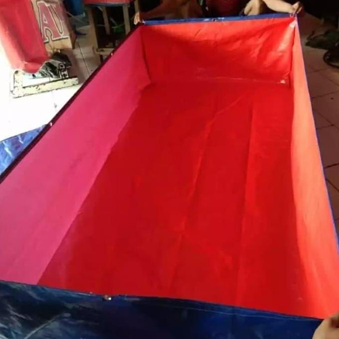BEBAS ONGKIR - TERPAL KOLAM UKURAN 200X100X50 BAHAN A12 MEREK DIAMOND DIJAMIN TEBAL