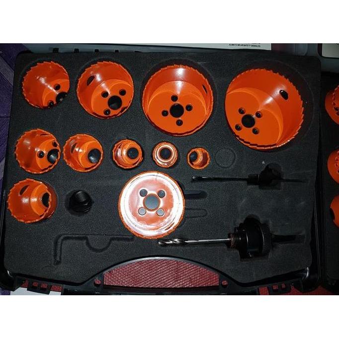 Hole Saw Metal Set - Mata Bor Gergaji Bulat Lubang Plat