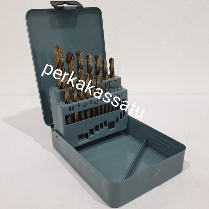 MATA BOR STAINLESS BOFA HSS CO COBALT SET 1 - 10MM 19 PCS JOBBER DRILL