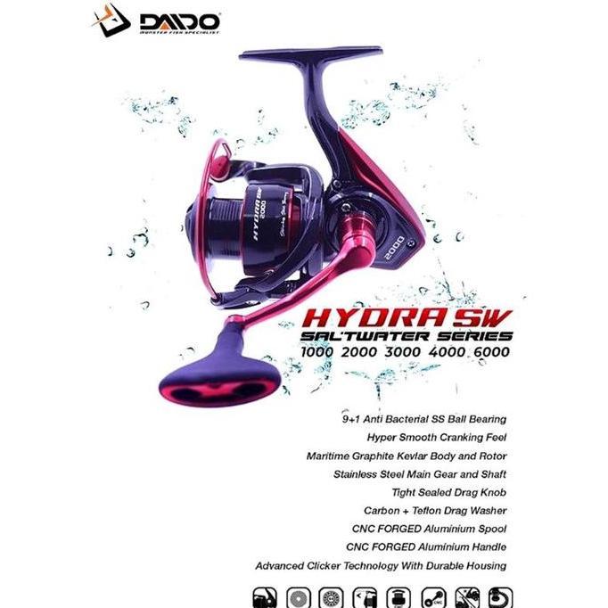 REEL SPINNING DAIDO HYDRA SW 1000 - 6000