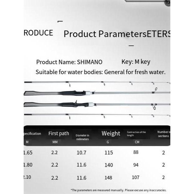 NEW SHIMANO 2025 joran balistik Rod Spinning/Casting/Jigging joran udang galah lentur MH Power 130KG