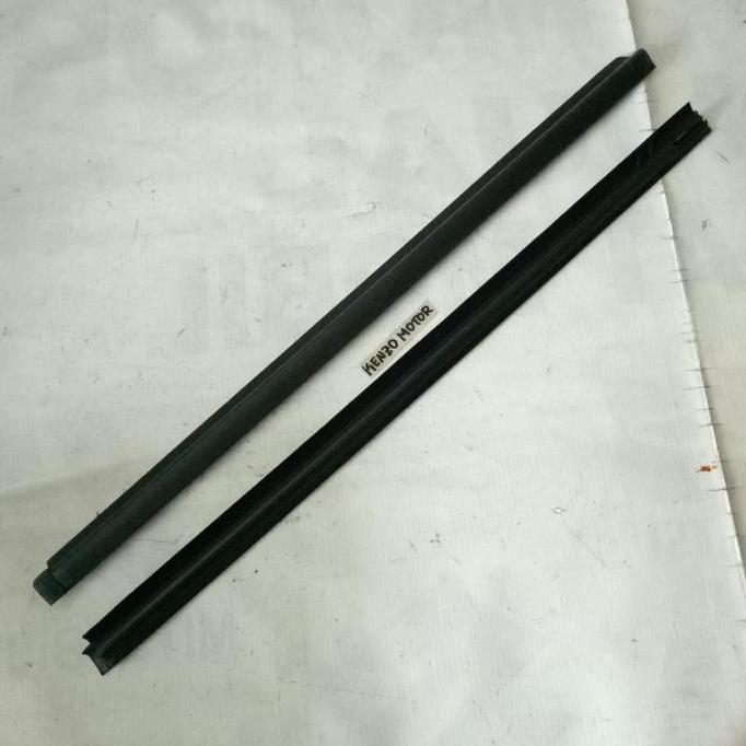 KARET PELIPIT KACA WEATHER STRIP GRAN GRAND MAX PICK UP SET 2PC ASLI