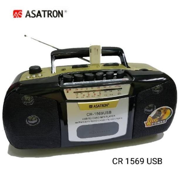 Radio Kaset Tape Asatron CR-1569 Compo Recorder