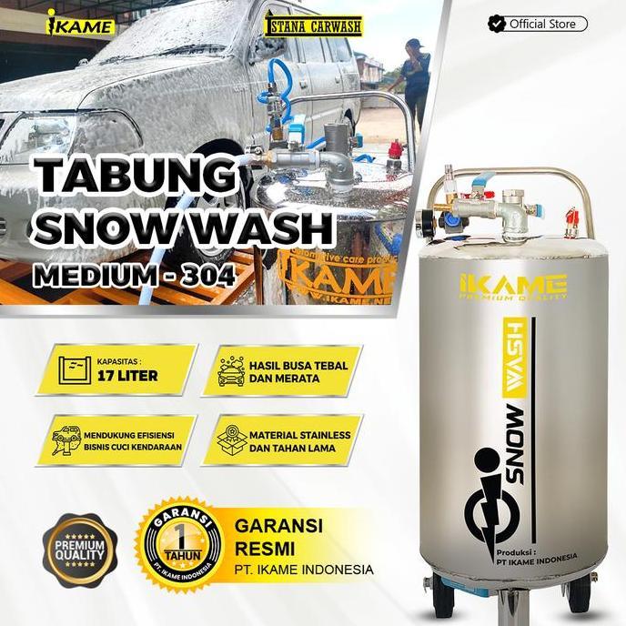 Tabung Snow Wash 20 Liter / Tabung Salju 20 Liter IKAME
